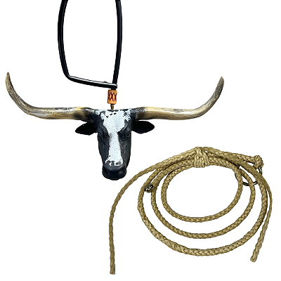 Enfeite De Retrovisor Long Horn Brasil + Mini Laço