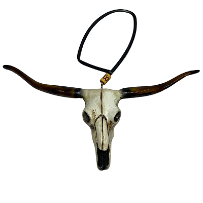 LongHorn Texas Cabeça De Boi Para Retrovisor Pintura Fosca