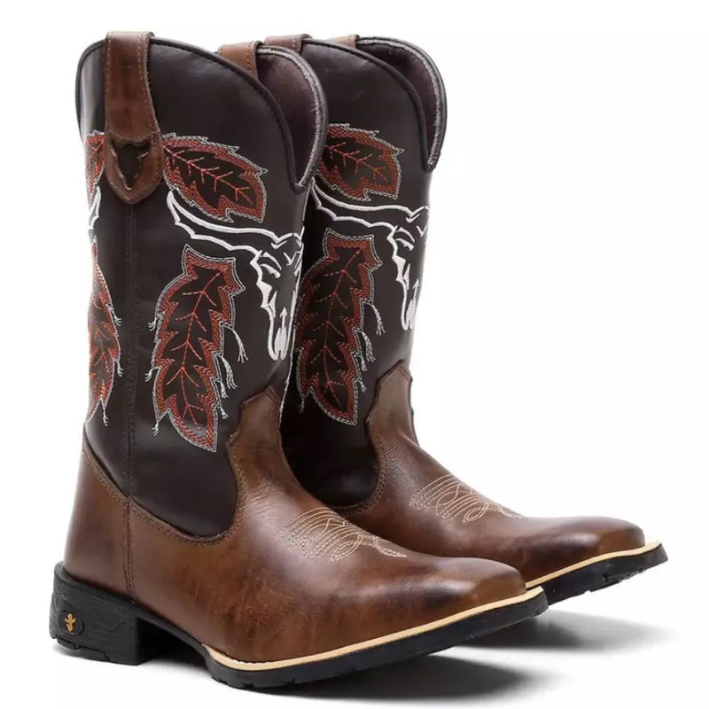 Bota Texana Masculina "Cara de Boi" - Esporatto