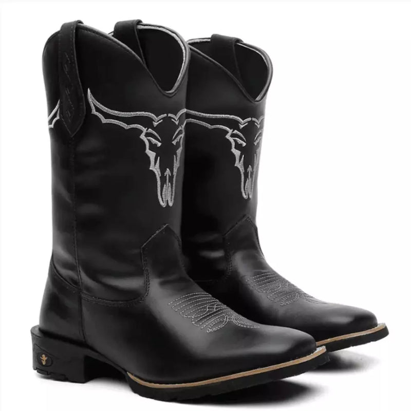 Bota Texana Masculina "Boi da Cara Preta" - Esporatto