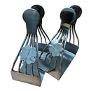 Estribo INOX - Cruz Dourado