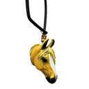 Enfeite De Retrovisor Country Formato De Cavalo Quarto de Milha + Mini Laço