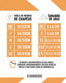 CHAPÉU C I DUPLO AMERICANO TRADIÇÃO ABA G (MOLDADO) (CUSTOMIZADO)